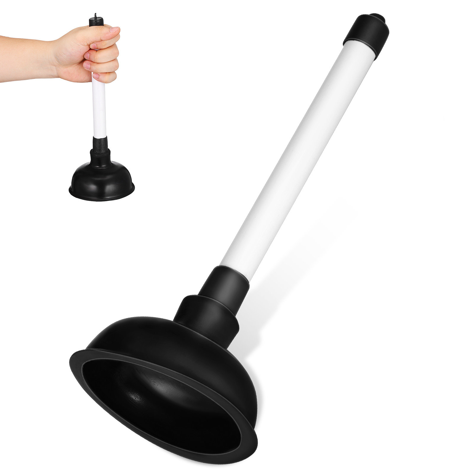 Plunger Toilet - Desatascador Multiusos para Tuberías de Fregadero,