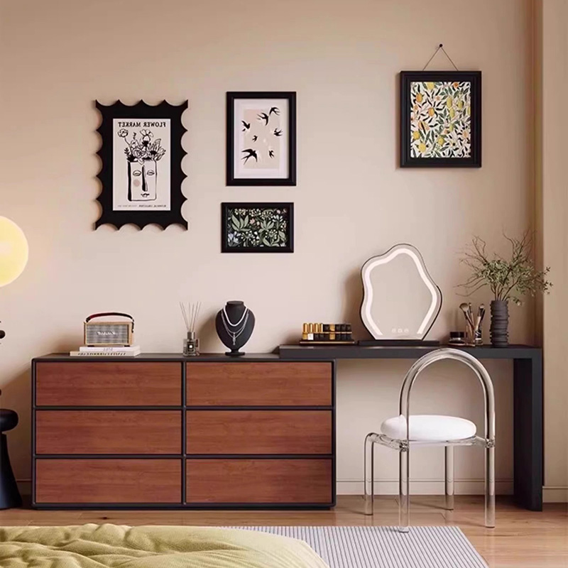 Home Essentials Bathroom Storage - Tocador Grande Negro, Muebles para el