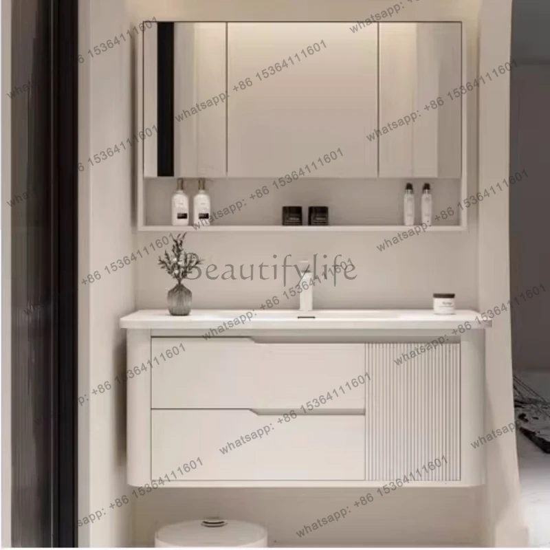 Home Bathroom Vanity Combo - Mueble de Baño Nórdico Clásico LS,