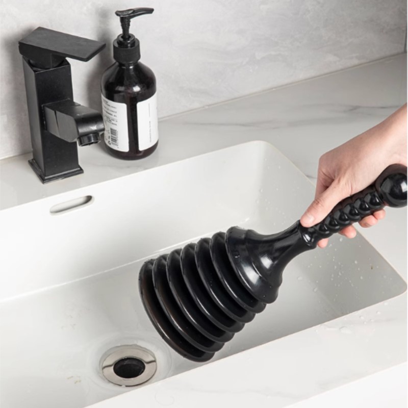 Plunger Toilet - Desatascador de Tuberías para Fregaderos y