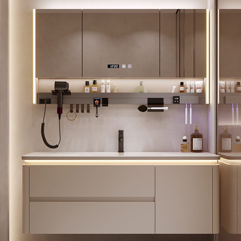 Home Bathroom Vanity Combo - Gabinetes de baño simples y modernos,