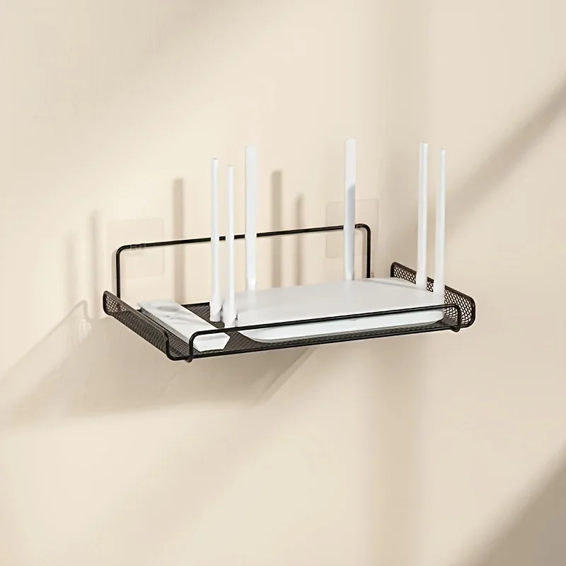 Home Edit Bathroom Storage - Estante de Acero Inoxidable para Router,