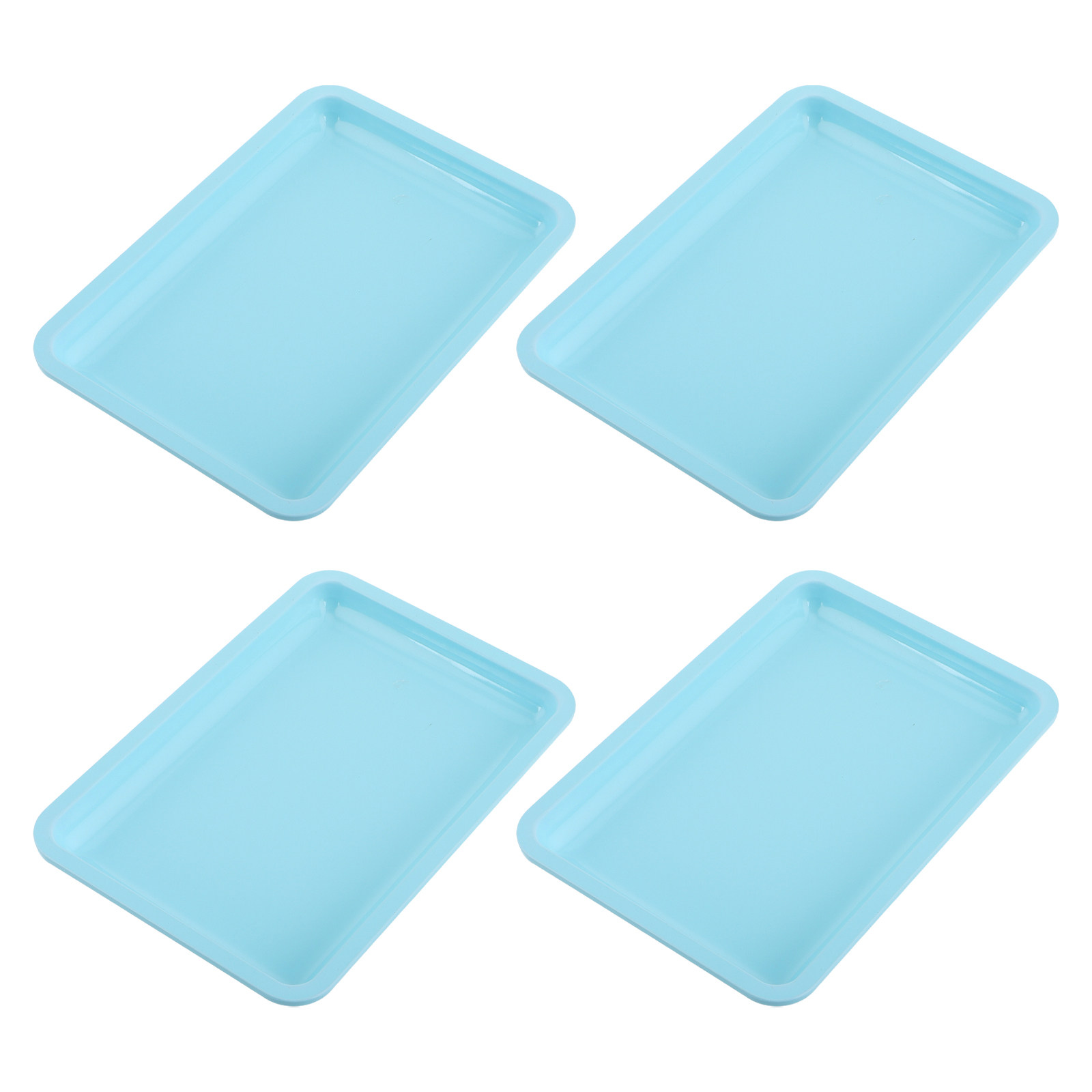 Home Bathroom Organizer - 4 bandejas de acero inoxidable para