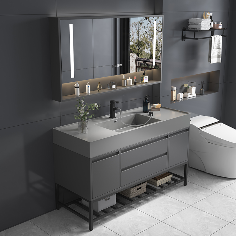 Gabinete de baño de lujo para  - Home Bathroom Vanity Combo reseña y precio