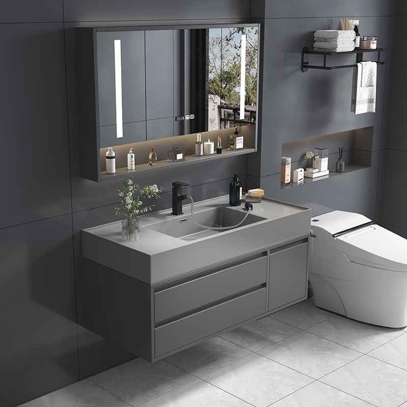 Gabinete de baño de lujo para  - Home Bathroom Vanity Combo reseña y precio