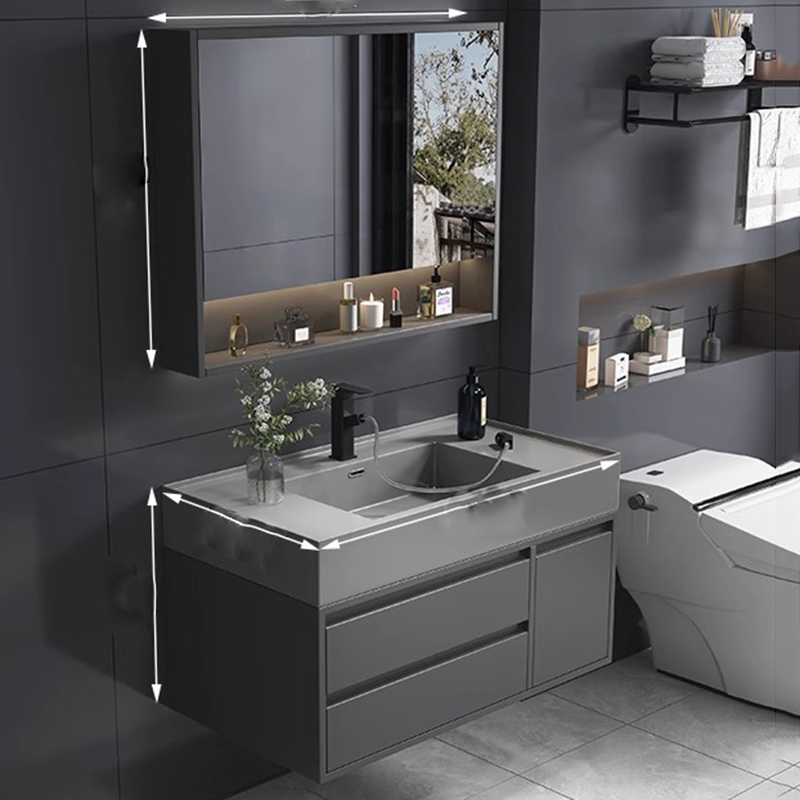 Gabinete de baño de lujo para  - Home Bathroom Vanity Combo reseña y precio