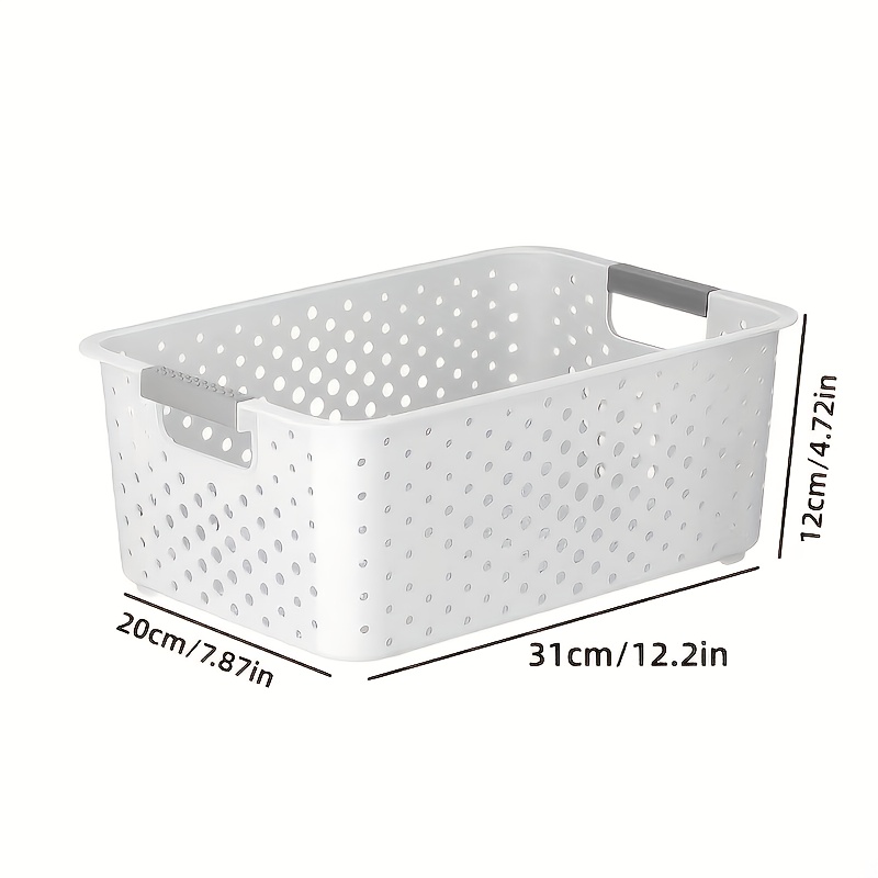 Caja de almacenamiento de plás - Home Edit Bathroom Storage reseña y precio