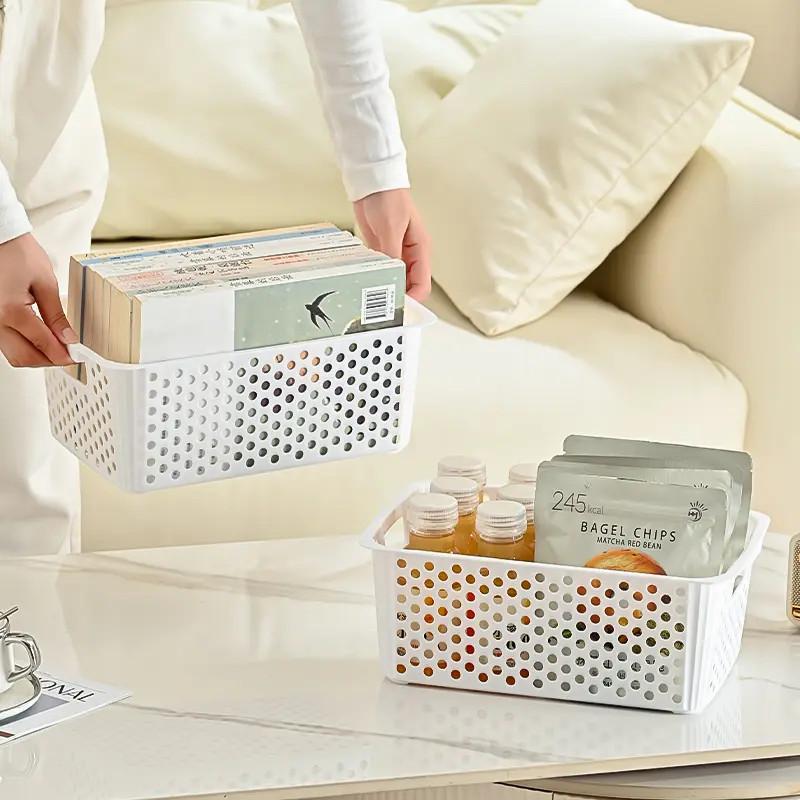 Caja de almacenamiento de plás - Home Edit Bathroom Storage reseña y precio