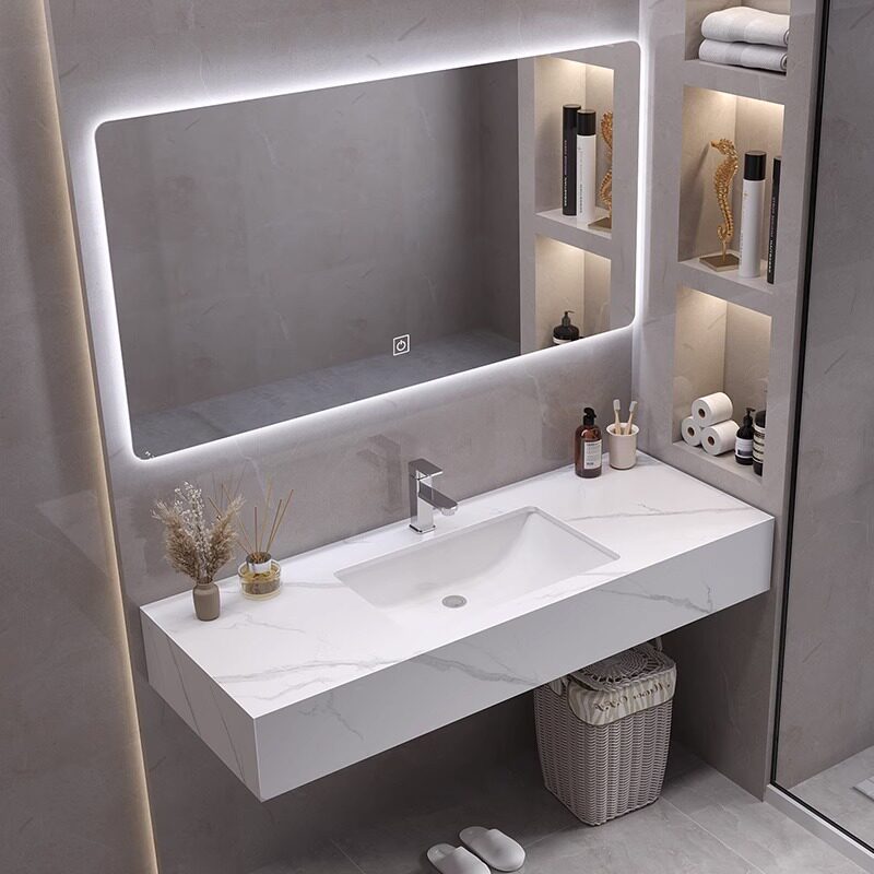 Mueble de Baño Moderno con Esp - Home Bathroom Vanity Combo reseña y precio