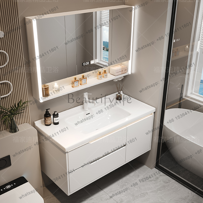 Mueble de Baño Moderno de Lujo - Home Bathroom Vanity Combo reseña y precio