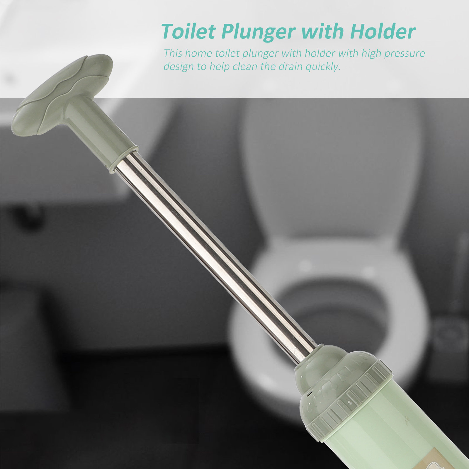 Desatascador de inodoro de alt - Plunger Toilet reseña y precio