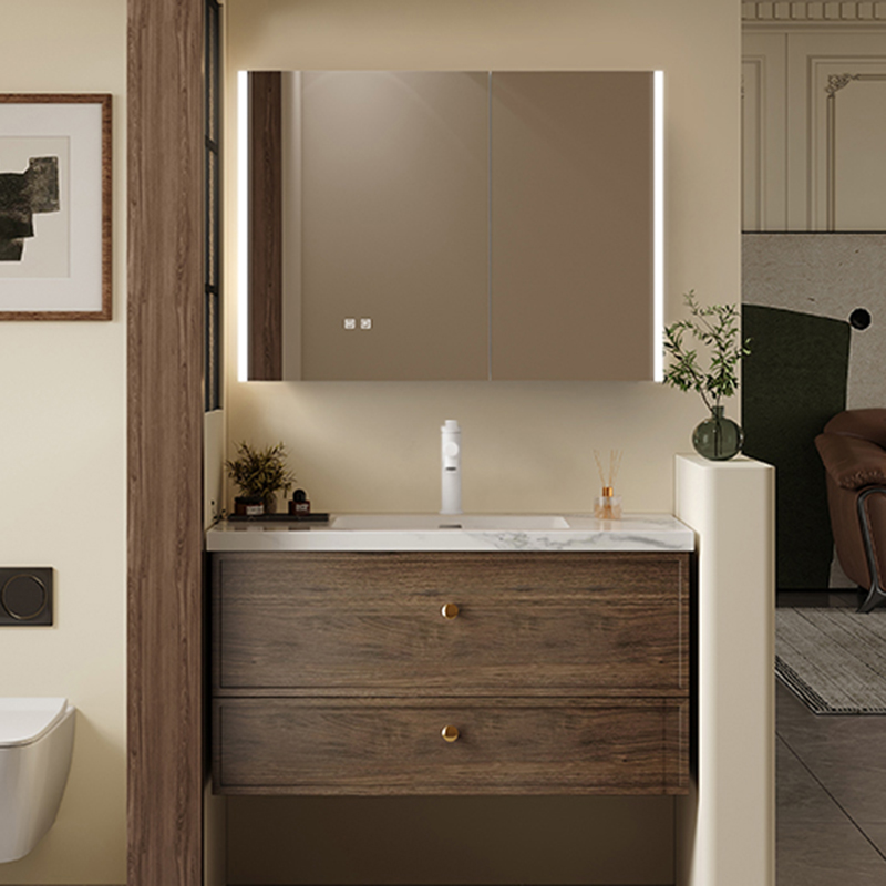 Gabinete de baño de exhibición - Home Bathroom Vanity Combo reseña y precio
