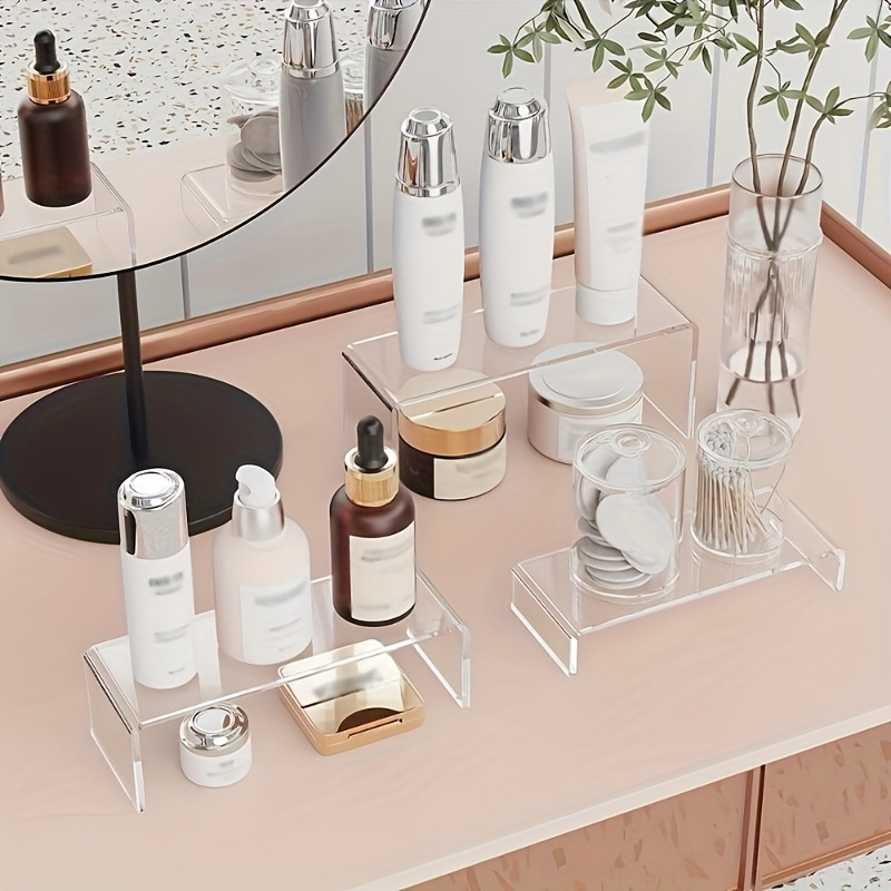 Estante de almacenamiento tran - Home Edit Bathroom Storage reseña y precio