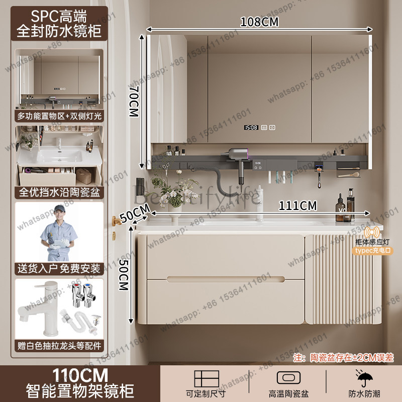 LJYLuxury - Mueble de Baño Mod - Home Bathroom Vanity Combo reseña y precio