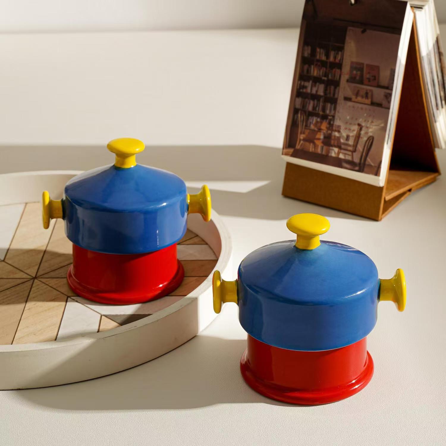 Porta palillos de cerámica con - Home Bathroom Organizer reseña y precio