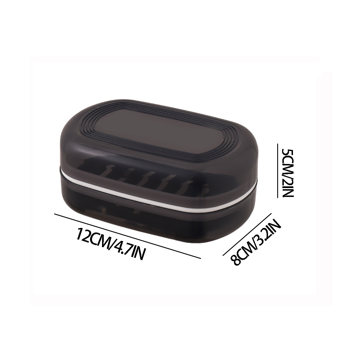 Jabonera portátil de doble cap - Home Bathroom Organizer reseña y precio